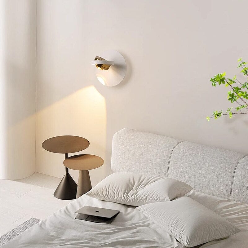 Kids bedroom light with rotating head