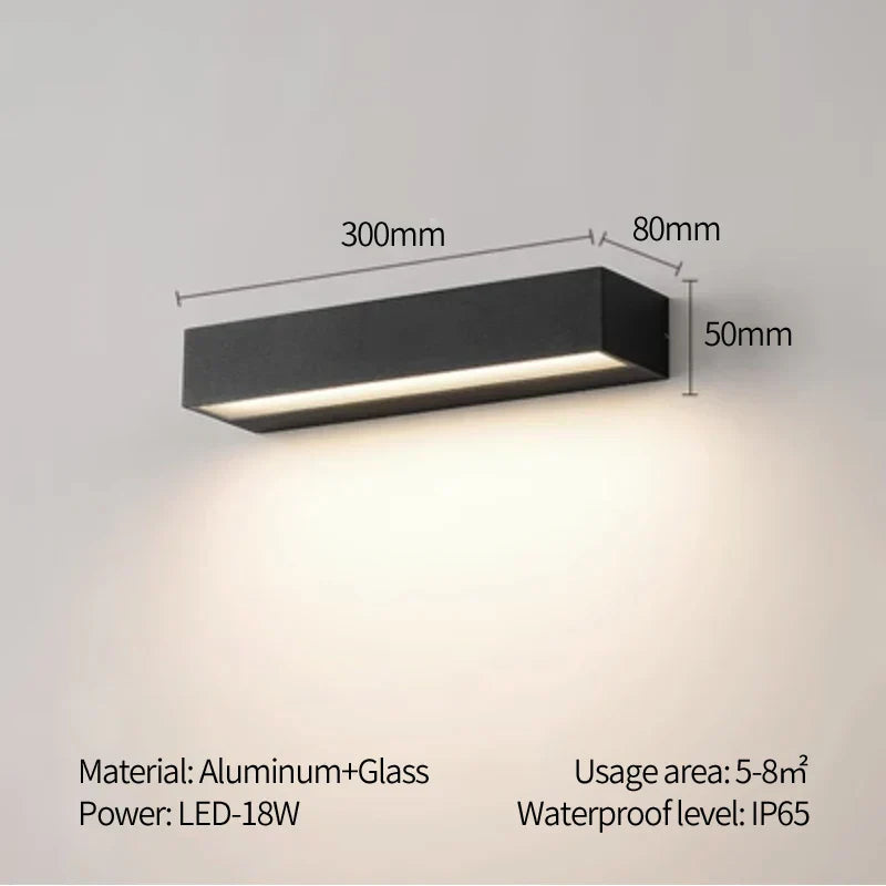 LED Wall Lamp for Classic Home Exteriors