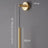 Copper wall lamp for warm home ambiance