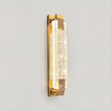 Crystal wall lamp bubble design for living room