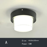 Aluminum LED Ceiling Light Waterproof Design
