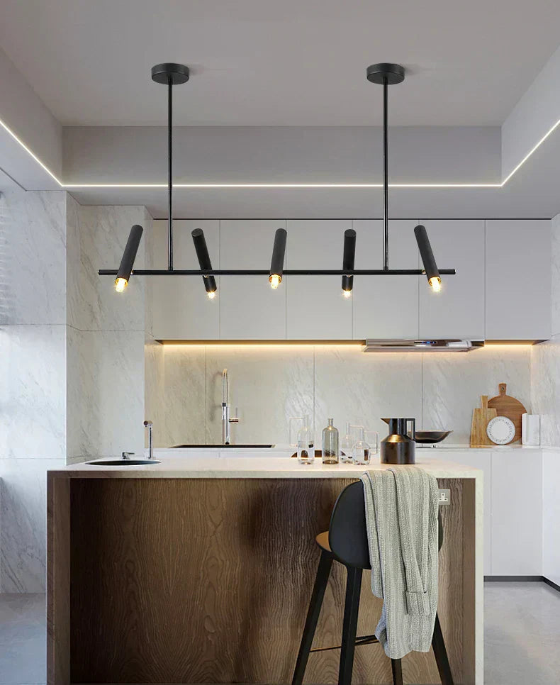remote and app controlled pendant light for kitchen islands