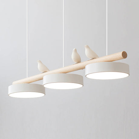 Bird Pendant Light Multi-Head Design Detail