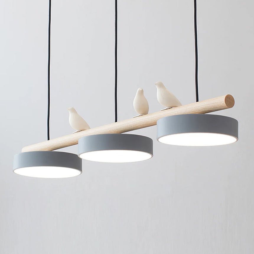 LyraNest Pendant Light Overhead Installation View