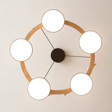 AeroNest Bird Round Chandelier | Multi-Material Fusion - OpalDwell