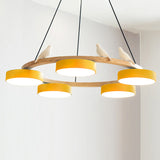 LED Chandelier Warm Light Fixture