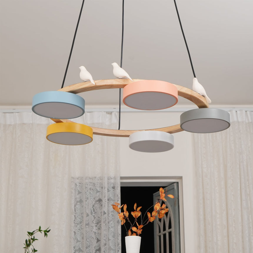 Bird Design Chandelier for Living Room