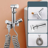 Handheld bidet spray faucet for small bathroom spaces