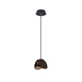 Pendant Light In Natural Wood Finish - OroDwell
