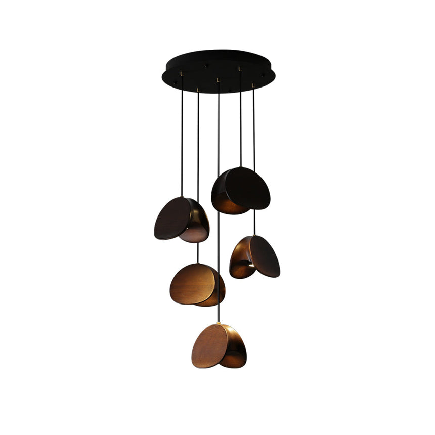 SylvaLeaf Pendant Light Alternate Angle - OroDwell