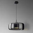 SleekChic Modern Glass Dome Chandelier