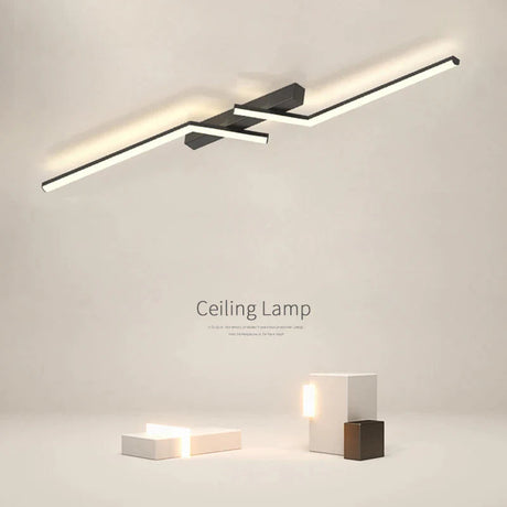 Linear LED Ceiling Light Low-Profile Fixture