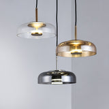 Warm Radiant Glow Brass Pendant Light - OroDwell