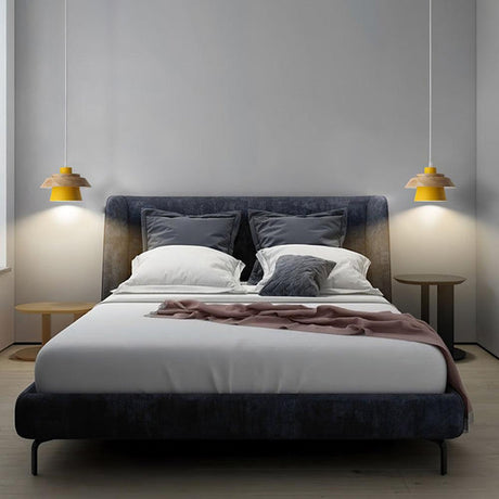 Circular ring wall light with LED technology