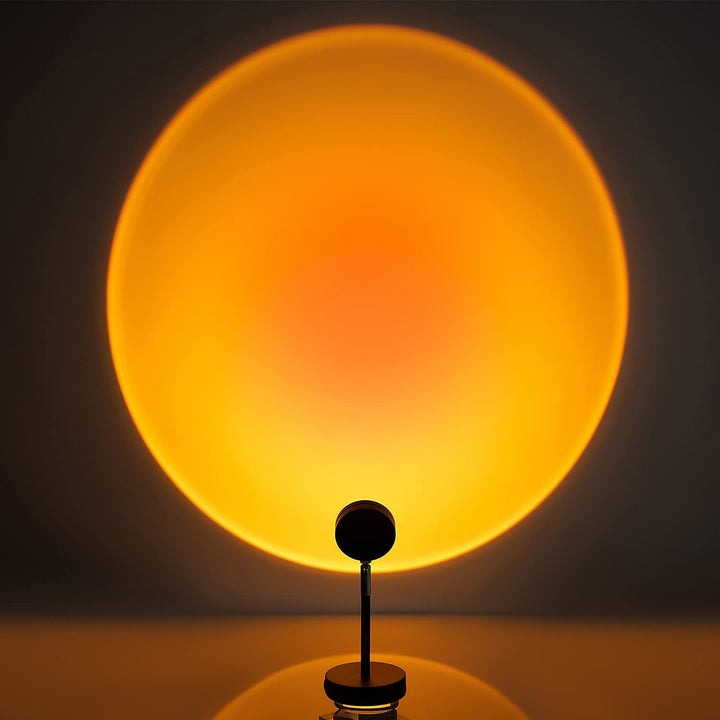 Crystal desk lamp LED warm ambient glow for bedroom