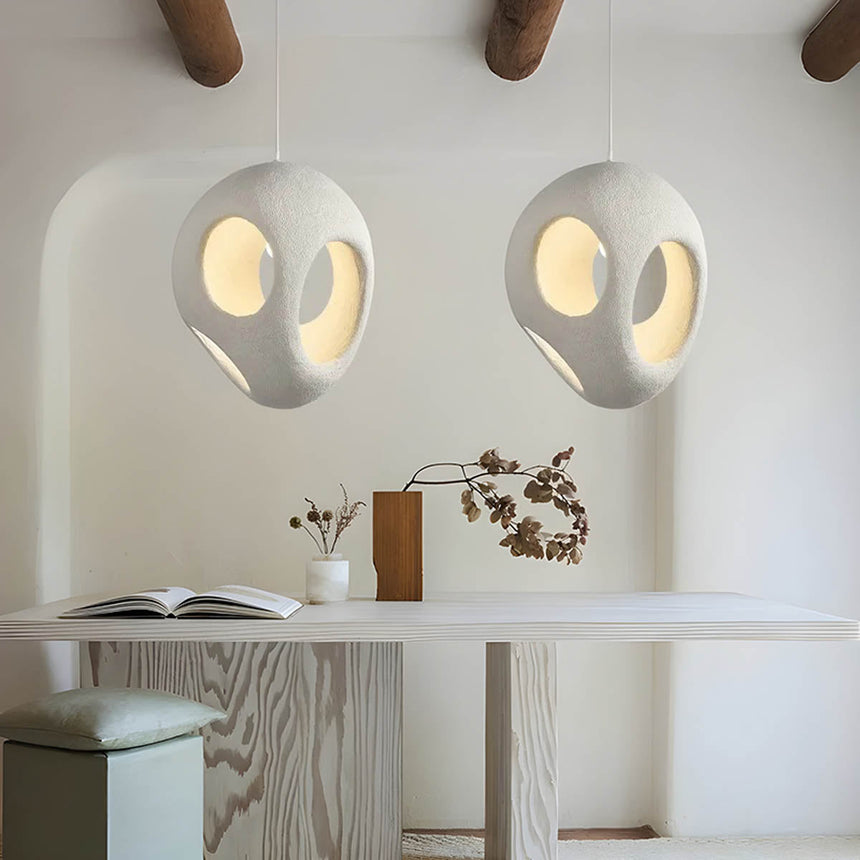 AureaLumen Wabi-Sabi Pendant Light – Hero View - OroDwell
