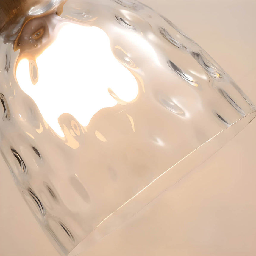 Glass Chandelier With Minimalist Design - OroDwell