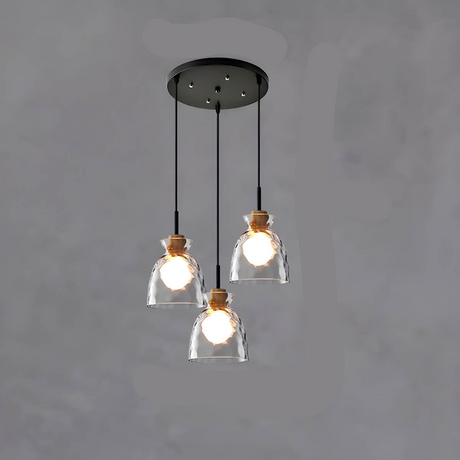 Glass Chandelier Shade Close-Up - OroDwell