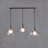 Glass Chandelier Silhouette Detail View - OroDwell