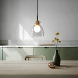 Minimalist Glass Chandelier For Living Room - OroDwell