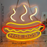 Neon Nightlight Close Detail