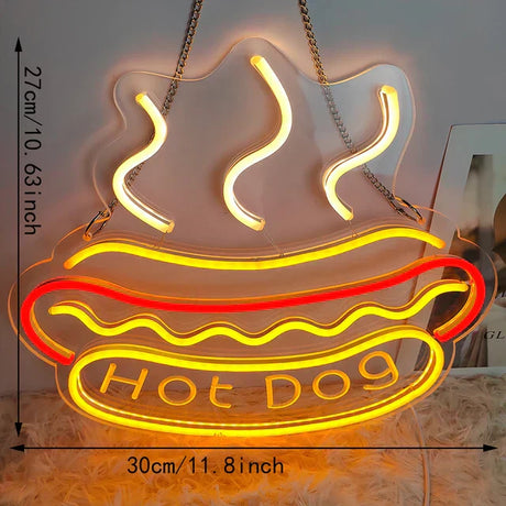 Neon Nightlight Close Detail
