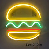 Neon Style Night Light for Bedroom Decor