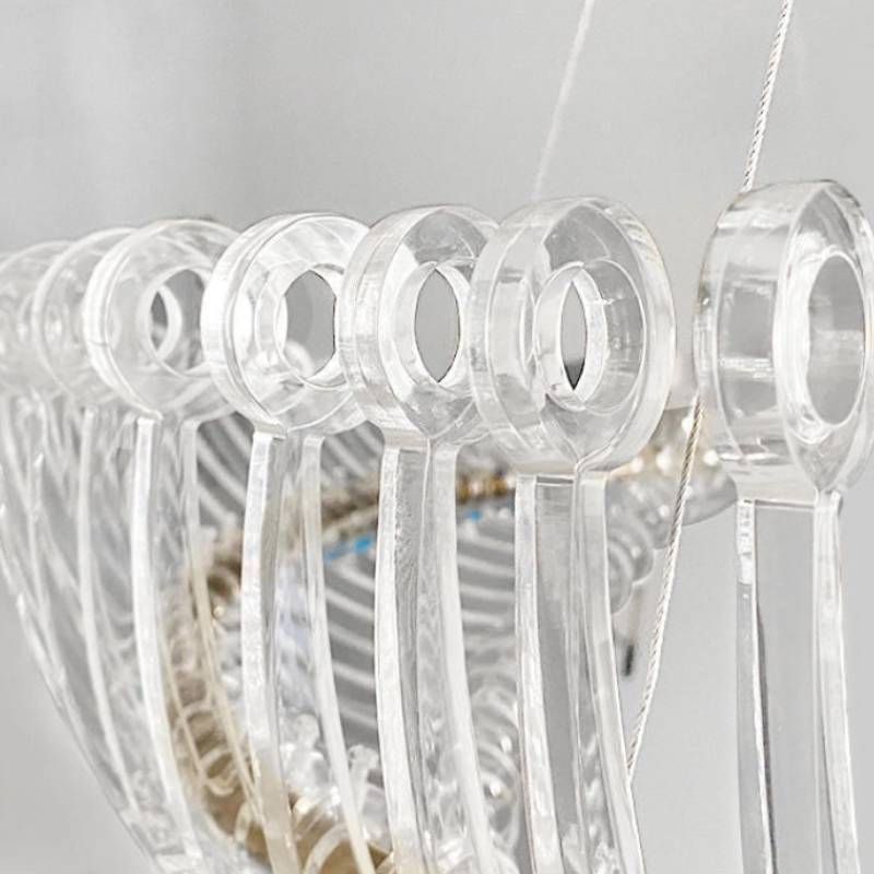 Spiral Chandelier for Hotel Interiors OpalDwell