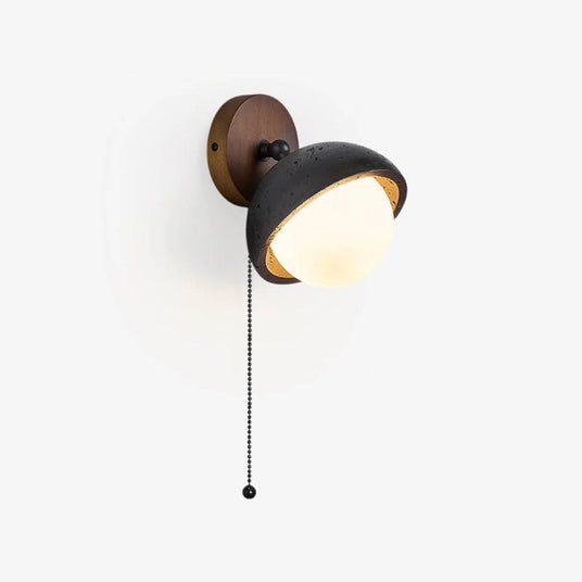 Globe Sconce Close-Up Detail View