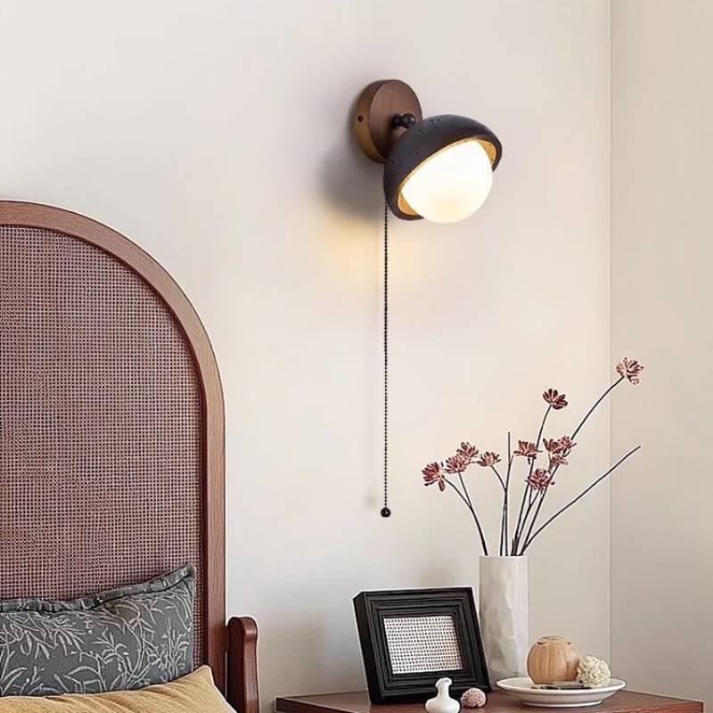 Globe Wall Sconce for Reading Nook OpalDwell