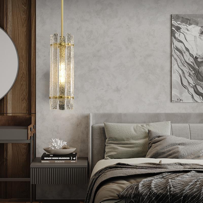 Crystal Pendant Ceiling Fixture for Dining Room