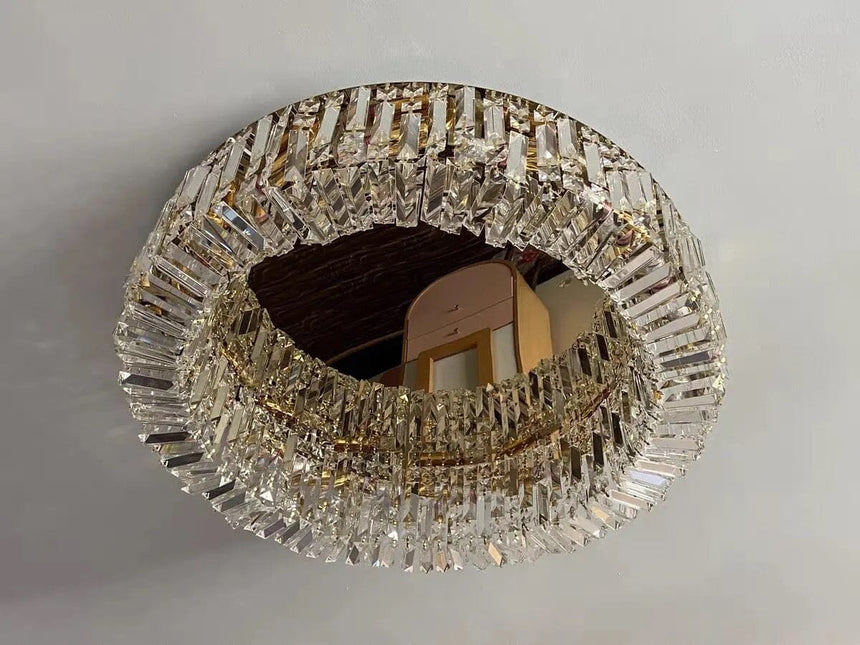 Crystal Ring Chandelier Modern Design