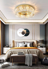LED Ring Chandelier Multiple Arms Design