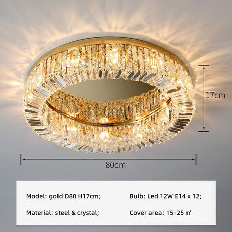 LED Ring Chandelier Ample Light Design
