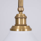 Vintage Glass Pendant Light Warm Soft Glow