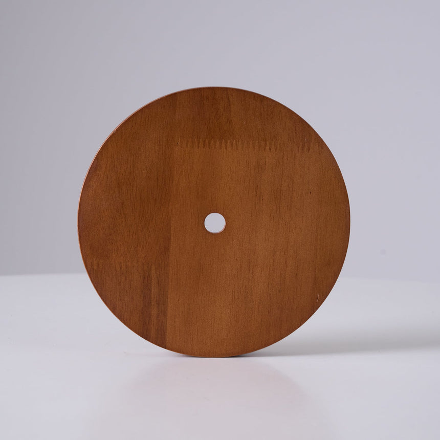 Travertine Glass Pendant Light for Bedside Lighting