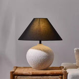 Ceramic Table Lamp Warm Ambient Glow for Home Accent