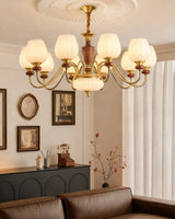 Gold Chandelier Detail Texture View OpalDwell