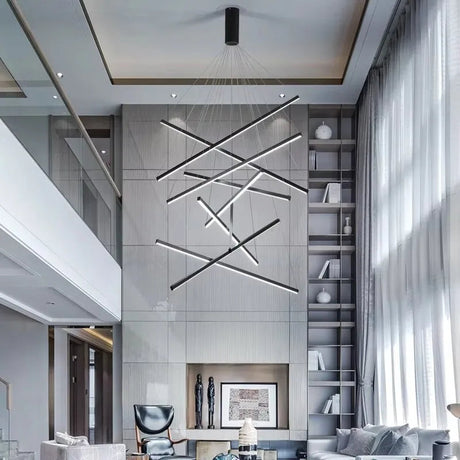 Nordic Chandelier Installed Above Dining Table OpalDwell