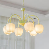 Aurelia Floral Tulip Chandelier – Hero View - OroDwell