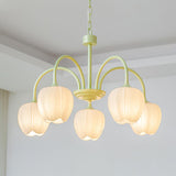 Chandelier Serene Floral Elegance - OroDwell