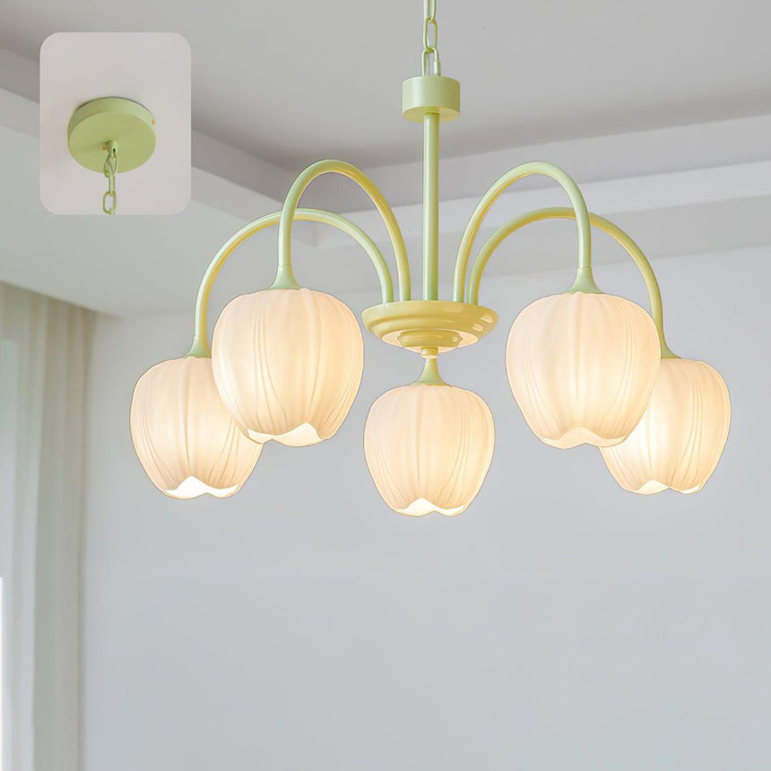 Aurelia Chandelier Alternate Angle - OroDwell