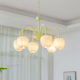 Aurelia Elegant Matcha Chandelier for Living and Dining - OpalDwell