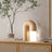 Wood Pole Lamp LED for Bedroom