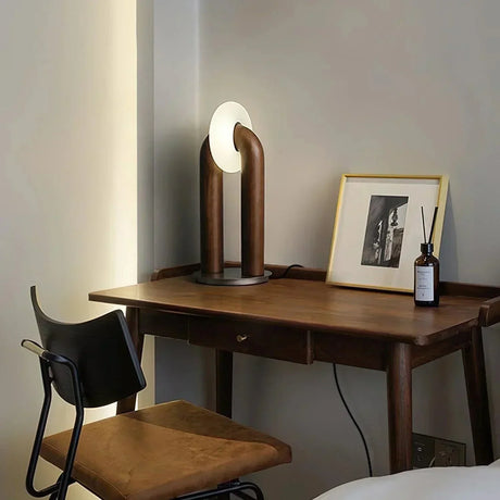 Ash Wood Lamp for Home Decor Enthusiasts