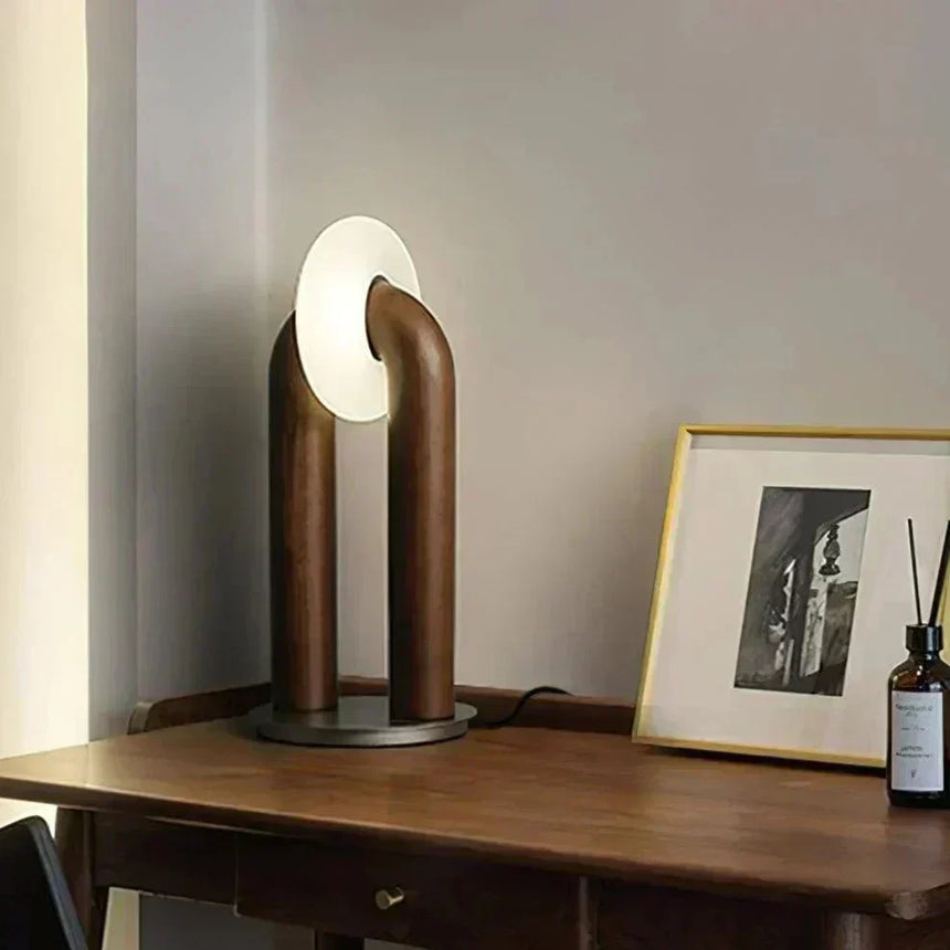 Acrylic Table Lamp – arched design for modern home decor | OroDwell