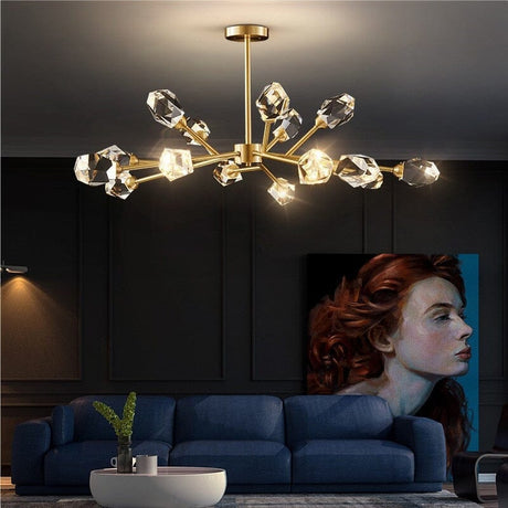 Crystal Pendant Light Mounted for Home Decor | OroDwell