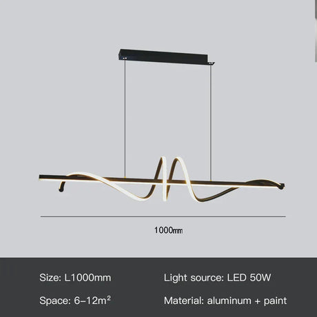 wave chandelier size comparison chart