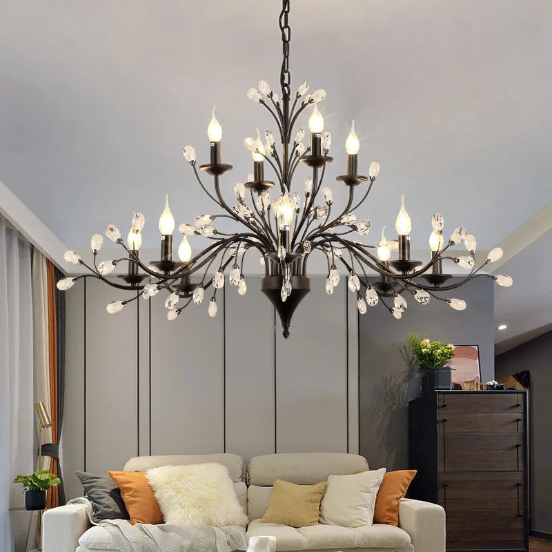 touch switch chandelier for dining rooms