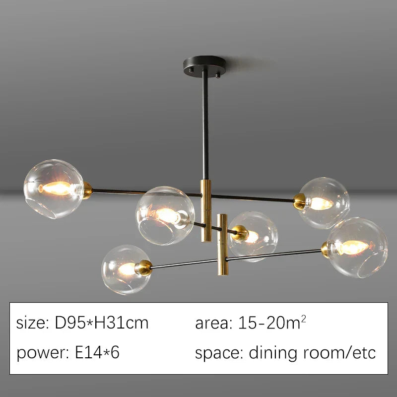 Quayside Chandelier - Ambient Lighting for Living Room